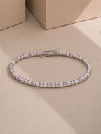 Blush Tennis Bracelet