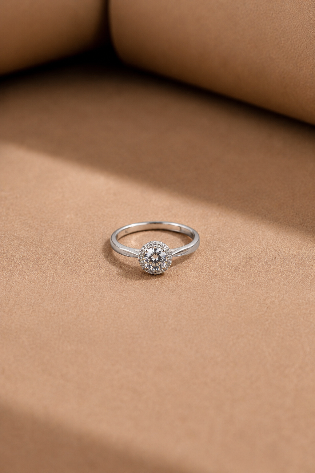 Moissanite Moon Pop Ring