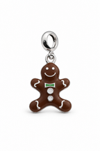 Brown Gingerbread Charm