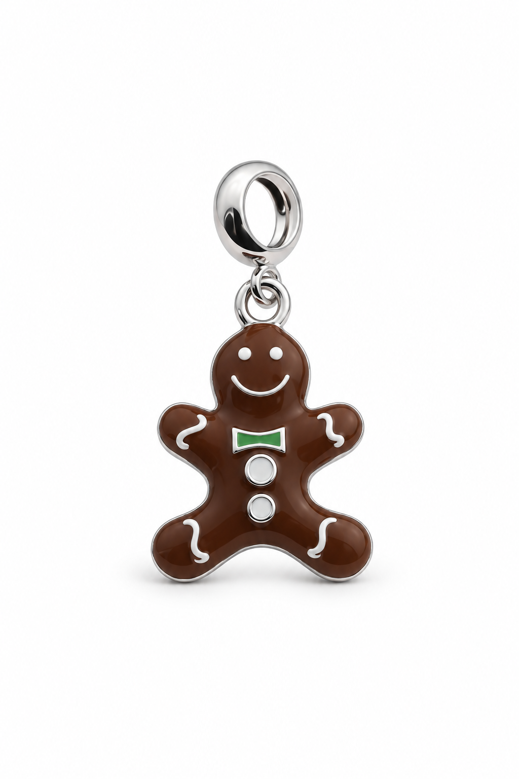 Brown Gingerbread Charm