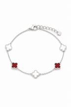 Rouge & Pearl Bracelet